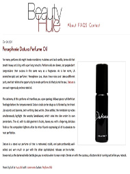 Beauty Huile Datura Oil